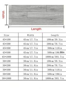 1 Roll Gray Wood Grain Self-Adhesive Floor Sticker, Waterproof Anti-Slip Removable Wallpaper, Thickness: 0.0147in, Suitable For Bathroom, Living Room, Bedroom, Kitchen, RV, Size: 17.7/11.82 X 118/197/394 Inch Room Decor Home Decor Wall Decor Bathroom Decor Bedroom Decor Room Decoration Stuff Living Room Decor House Decor Home Decor Living Room Wall Paper Wallpapers