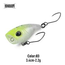 KINGDOM Micro Expert Floating Popper 27mm 34mm 1.5g 2.2g - Multicolor - View 21