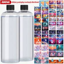 20ml/50ml/100ml/250ml/500ml Crystal Epoxy Resin AB Glue, 1:1 Ratio, 12-24 Hrs Curing, No Bubbles, DIY, River Table, Non-Yellowing, High Hardness, Smooth Finish