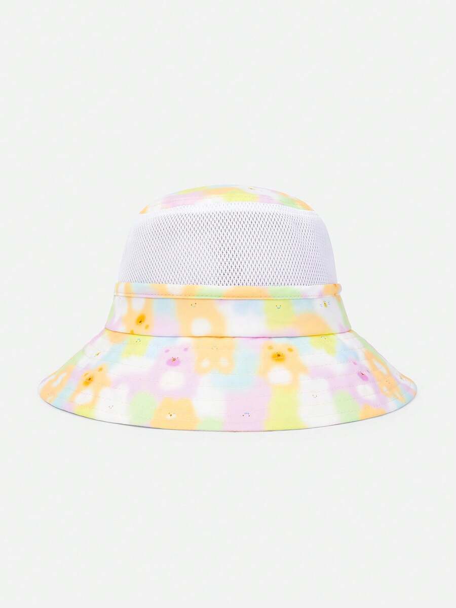 Balabala Kinderfaltbarer Fischerhut, UV-schützend & leicht - Rosa - Übersicht 1