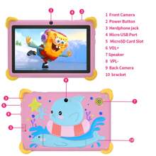 It Has A Large 7-Inch Screen And Is Equipped With The Smooth Android 13 System. With A Built-In Large-Capacity 32GB Storage, It Enables Convenient WiFi Connection. The Front And Rear Dual Cameras Can Record Both Daily Life And Study. A Vast Amount Of Educational Software Is Pre-Installed, Allowing You To Start Learning Right Away. The Sturdy Protective Case Provides Attentive Protection.