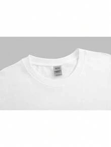 Blanket T Shirt, European American Street Style Tee- Men's T-Shirt Summer Short Sleeve Casual Comfortable Cotton Top Fashion Outfit Street Wear Essential Urban Clothing - 白色 - 查看 6