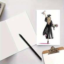 One Piece, Graduation Greeting Card, Celebration, Suitable For Graduates, Congratulations And Express Pride, Provide Encouragement, Well Done Greeting Card, Perfect For Friends, Teachers And Classmates. - Multicolor - View 10