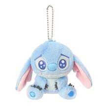 Miniso 1pc  Blue Stitch Series 5 Expression Cartoon Cute Soft Doll Charm (Stitch) For Bag Key Decoration, Gift For Stitch Fans