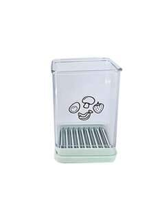 水果蔬菜快速切片机，杯形切片机不锈钢水果切片机杯形鸡蛋切片机，水果蔬菜快速切片机，不锈钢草莓切刀，厨房便携式切片工具蔬菜切割厨房小工具 - 彩色 - 查看 14