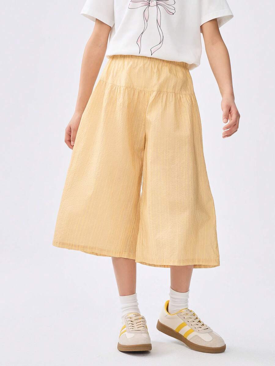 Balabala Pantalones de descanso versátiles para niñas, suaves y con estilo para el verano