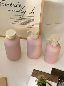 Travel Silicone Refillable Bottles, Squeeze Bottles With Flip Cap For Creams, Lotions, Shampoo, Conditioner