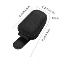 1 Piece Of General Motors Sunshade Eyeglass Clip, Made Of PVC, Car Eyeglass Frame, Interior Accessories, Eyeglass Storage Rack For Women Storage Organizer Travel Essentials Back To School Dormitory Storage Fall Decor