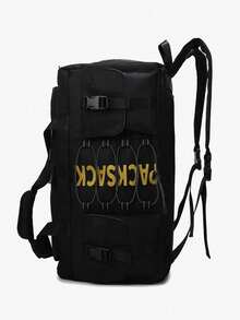 Sac de voyage, sac de voyage grande capacité pour hommes et femmes, grand sac multifonction pour hommes avec poches latérales et housse de poignée, sac d'entraînement fitness, sac à dos de voyage, léger, sangle réglable, grand sac de bagage pour l'école, accessoires scolaires - Voir 5