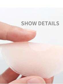 2/6/10pcs Reusable Lift Nipple Cover Bra Petals, Seamless Invisible Self-Adhesive Pasties, Non-Slip Backless Nipple Covers, Suitable For Various Occasions - Baby Pink - View 7