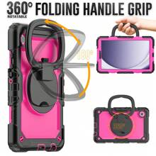 Tablet Schutzhülle, iPad Etui Samsing Tablet Etuis, faltbarer Griff Ständer mit integriertem Touchpencil Halter