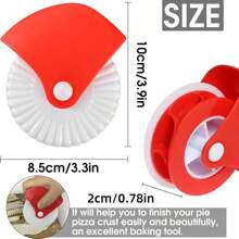 1 Stück Multifunktionale manuelle Tortenrand Schneidemaschine - Eine einfach zu bedienende Pizzaund Keksstanze, ein Tortenund Apfelkuchen Gitter Dekorationswerkzeug, um perfekte Ränder zu erstellen, ein ideales Küchengerät für begeisterte Hobbybäcker