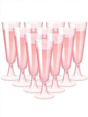 25 stuks champagneglazen van 160 ml, cocktailglazen en dessertglazen in verschillende stijlen, herbruikbaar, geschikt om te combineren met champagne, pudding, mousse, gelei, feesthapjes, enz., en kunnen ook worden gebruikt voor het maken van mousse, pudding, desserts, mini-ijstaartjes, enz.