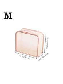 1pc Transparent Handbag Dust Cover Bag, Hanging Storage, Suitable For Wardrobe, Portable Dust Proof Bag For Various Bags, Transparent Wallet Storage Bag, Transparent Handbag Dust Cover Organizer Bag With Zipper - White - View 23