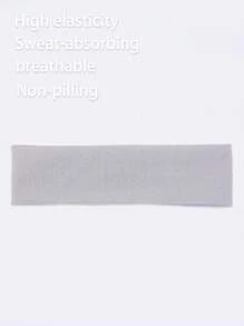 Bandeau de sport extérieur, bandeau absorbant la sueur pour le fitness et la course, casual, simple, , à haute élasticité et respirant, bandeau de couleur bonbon, bandeau de yoga absorbant la sueur, bandeau turban