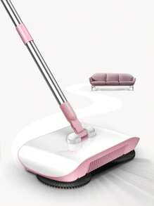 A Manual Sweeping Machine Suitable For Household Use, Combining Sweeping And Mopping, Equipped With A Broom And Dustpan Set, Broom Tools