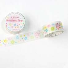1 Cuộn Băng dính trang trí Washi bằng chất liệu PET lấp lánh, dễ thương dùng để làm sổ lưu niệm, nhật ký, điện thoại, sổ tay, nhật ký trở lại trường - Nhiều màu - Xem 13