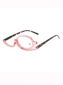 1pc Magnifying Glasses Rotating Makeup Glasses Folding Glasses Cosmetic Universal Glasses,Makeup,Cheap,Room Decor,Vanity,Travel,Bedroom,Makeup Accessories