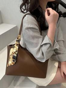 New Design Luxurious Graphic Versatile Women Shoulder Tote Bag, New Fashionable Big Bags For Women