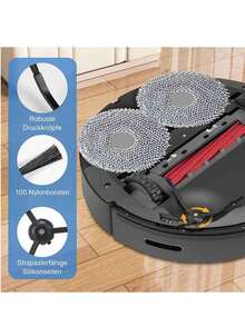 ORevo S/QRevo Pro Robot Vacuum Cleaner Includes: 1*Rolling Brush 4*Side Brush 4*Brush 4*Cable Cloth 4*Filter 6*Dust Bag 1*Cleaning Brush 1*Screwdriver - As Shown In Color - View 6
