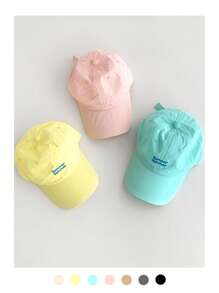 1pc Unisex Solid Color Baseball Cap, Breathable Quick-Dry Adjustable Sports Sun Hat