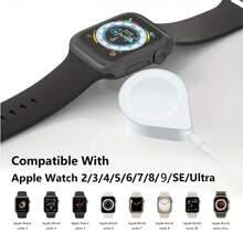 Magnetic Charging Cable Compatible With Apple Watch Charger,USB Type C Charger Compatible With Iphone15 And Android Phone[USB C & USB A] Wireless Charger Coaxial Cables Compatible With Watch Series Ultra2/Ultra/8/7/6/SE/SE2/5/4/3/2