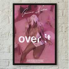 1 件可选框架海报墙艺术流行夏日步行者海报海报纸印刷家居客厅卧室入口酒吧咖啡厅艺术画装饰，墙壁艺术带框架 - 彩色 - 查看 28