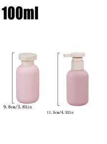 Travel Silicone Refillable Bottles, Squeeze Bottles With Flip Cap For Creams, Lotions, Shampoo, Conditioner