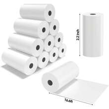 Mini Camera Instant Print Paper, Camera Paper Roll Refill, Thermal Printer Paper For Most Instant Print Camera, Receipt Paper And Mini Printer Paper Roll