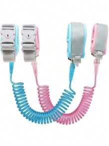 1 Stück Baby Anti-Verlust Handgelenksverbindung mit Schlüsselschloss, Kleinkind Geschirr Leine