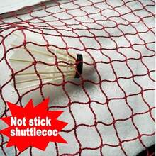 Red de bádminton portátil de nailon, red de bádminton interior, juego de red de bádminton ajustable en altura, red de bádminton para patio, fácil de instalar y transportar - Burdeos - Ver 10