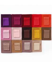 Chiffon Pearl Headscarf Set, Including 1pc Scarf - Multicolor - View 2