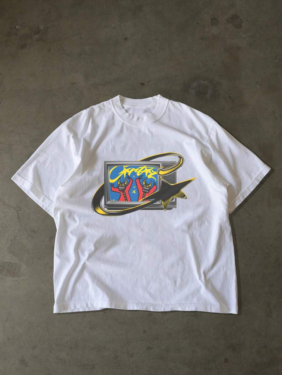 Men's New Fashion Hip Hop Printed T-Shirt