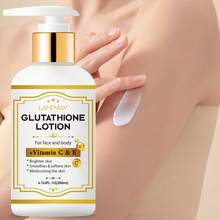SUMIFANG Glutathione Lotion With Vitamin C&E - Brightening, Hydrating & Face & Body Moisturizer For Dry, Rough, Cracked Light Beige - Paraben-Free, Fragrance-Free, 1.76fl.Oz - White - View 9