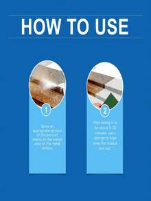 1 bucă 120 ml de îndepărtare a ruginei suprafețelor metalice, îndepărtează rugina de pe șuruburi, șuruburi, pete de metal, curățător de rugină din oțel inoxidabil, pentru robinete, clanțe, baie, chiuvetă, agent de curățare rugina acasă, degresare și îndepărtare a ruginii pentru feronerie metalică, bare de oțel - Multicolor - Vizualizare 8