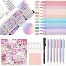 36PCS Bible Journaling Kit, Bible Study Supplies, No Bleed Bible Highlighters And Pens No Bleed, Bible Pens, Bible Journaling Kit For Gift, Bible Study Tools,Office Supplies.Back To School