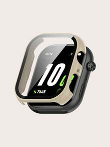 1pc Solid Color Unisex Semi-Enclosed PC Watch Case + Screen Protector All-In-One Smart Watch Protective Case Suitable For Honor Choice Rossini Smart Watch 2i, Suitable For All-Day Wear - For Rossini 2i - View 16
