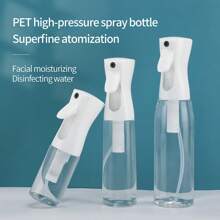 1pc 7oz/10oz/17oz Hair Spray Bottle – Superfine Continuous Water Mister For Hairstyling, Cleaning