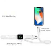 Magnetic Charging Cable Compatible With Apple Watch Charger,USB Type C Charger Compatible With Iphone15 And Android Phone[USB C & USB A] Wireless Charger Coaxial Cables Compatible With Watch Series Ultra2/Ultra/8/7/6/SE/SE2/5/4/3/2