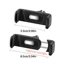 Supporto universale per telefono cellulare in ABS per auto, con presa d'aria condizionata