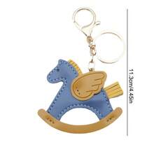 Fashion Little Pegasus Bag Pendant Bag Hanging Pendant Keychain Swinging Horse Car Pendant For Couple Gift For Women's Day Nurses's Day Teacher's Day Mother's Day Bag Decoration Y2K - Multicolor - View 4