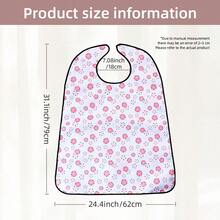1pc/3pcs Extra Large & Wide Adult Bibs, Reusable Meal Protector Clothing Aprons For Elderly, Nursing Homes And Hospitals, Suitable For All Seasons - Multicolor - View 4
