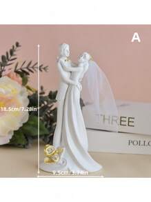 Elegant Wedding Anniversary Decor Display Ornament, Wedding Gift