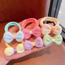 6pcs/12pcs Bohemian Style Fabric Headbands With Floral & Bowknot Details, Multicolor Cute Casual Headwear For Women - Perfect For Gifts And Photography Props (No Card Included)