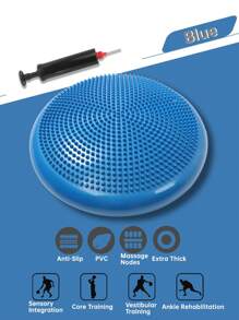 Premium Balance Ball Set mit Pumpe - Extra dickes Anti-Burst-Design, doppelt strukturierte Oberfläche (Griff+Massage) für Rumpftraining, Yoga, Pilates & Knöchelstärkung Fitnessaccessoires, Sport, Fitnessstudio, Heimtraining, Pilates, Yoga, Heimtraining