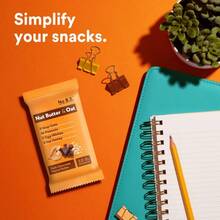 Nut Butter And Oat GlutenFree Dark Chocolate Peanut Butter Chewy Protein Bars GlutenFree ReadytoEat Protein Snacks 9.7 Oz 5 Count - 1 - View 6