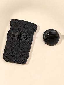 1pc Fashionable Minimalist Creative Cute Cartoon Headphone Bottle Shape Brooch, Unisex Versatile Accessory Backpack Decoration Metal Badge Gift - Multicolor - View 4