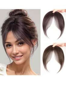 1-Piece Mesh Cap With Bangs And Adjustable Buttons, Ideal Wig For Women Fits Scalp Perfectly - Women'S Fantasy Themed Wig Ideal For Daily Commuting Wear Suitable For Travel, Claw Clips, Hair Claws, Clips For Hair, Hair Slide, Hair Barrettes, School Stuff