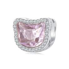 1 PC 925 Sterling Silver Pet Cat Pendant Cat Paw Beads Charm For Basic Bracelet DIY Making Accessories For Women Pet Lover - Silver - View 12