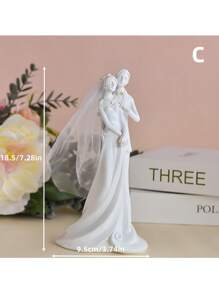 Elegant Wedding Anniversary Decor Display Ornament, Wedding Gift